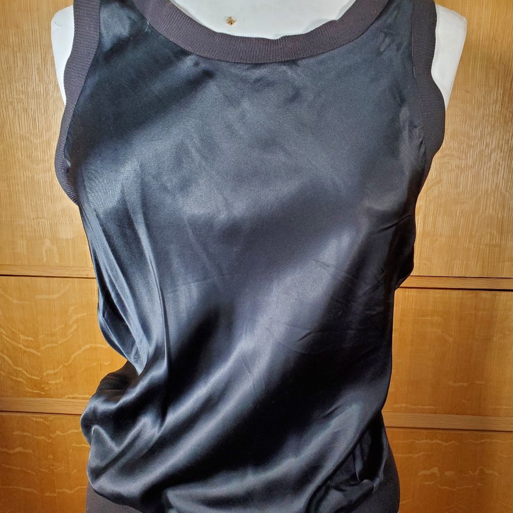 Racer Back Silk Tank